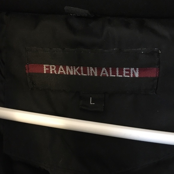 Winter puffer jacket-Franklin Allen- women’s large-black excellent condition - Picture 5 of 6